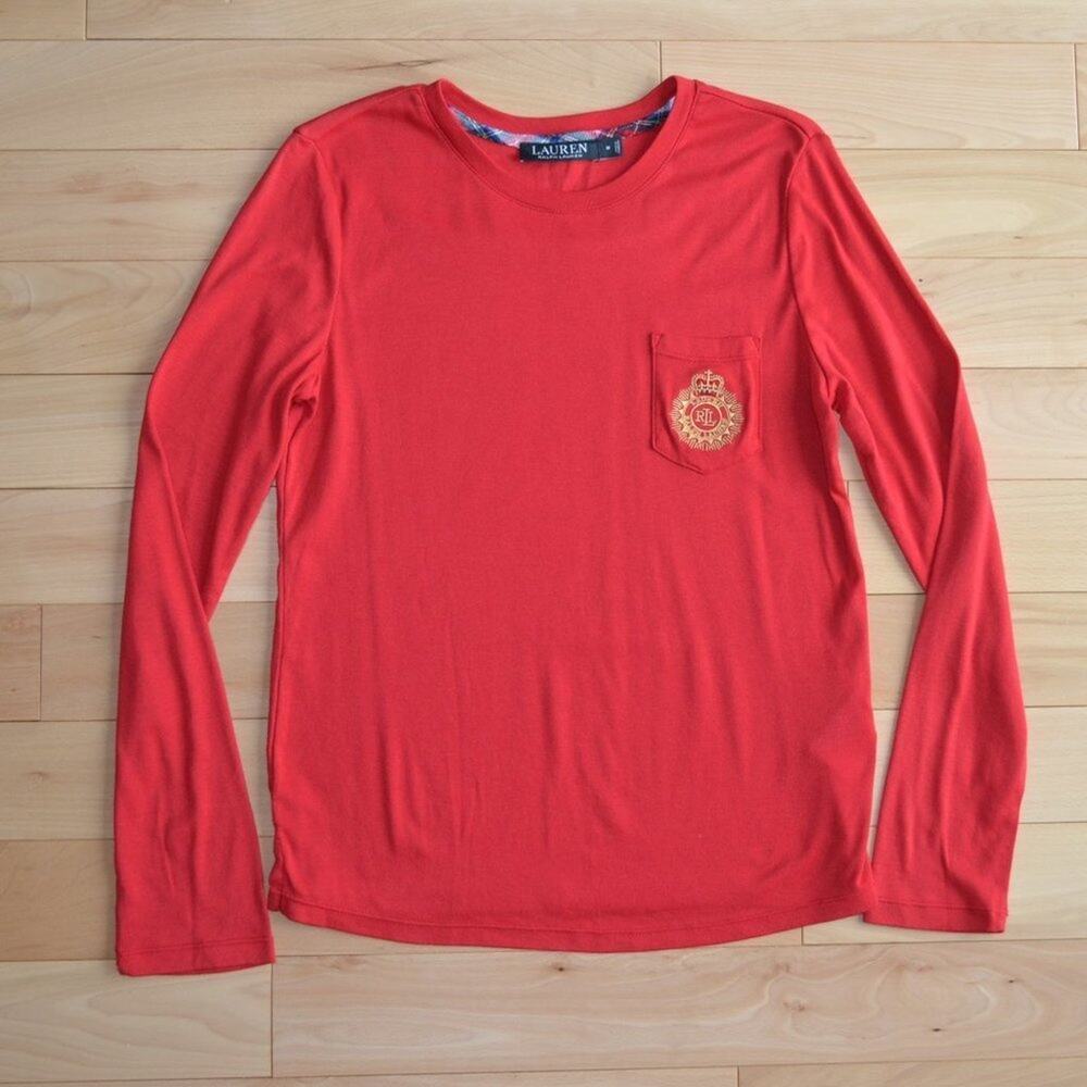 Lauren Ralph Lauren Long Sleeve Top Size M